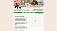 Desktop Screenshot of fresnopetcemetery.com